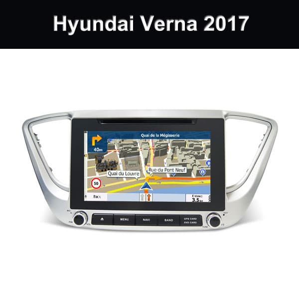 Car Hifi Entertainment_Device Head Unit Hyundai Verna 2017